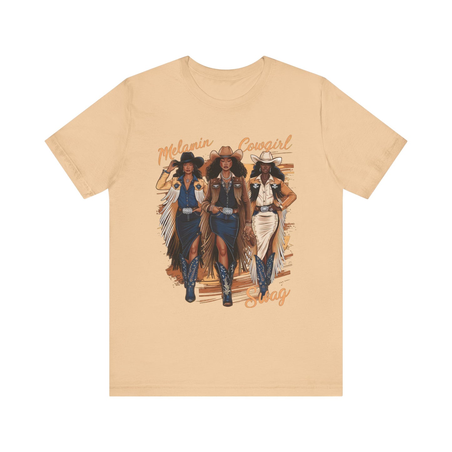 3 Melanated Cowgirls Tee