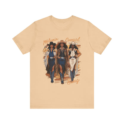 3 Melanated Cowgirls Tee
