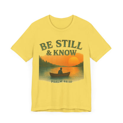 Be Still & Know Nature Unisex Tee
