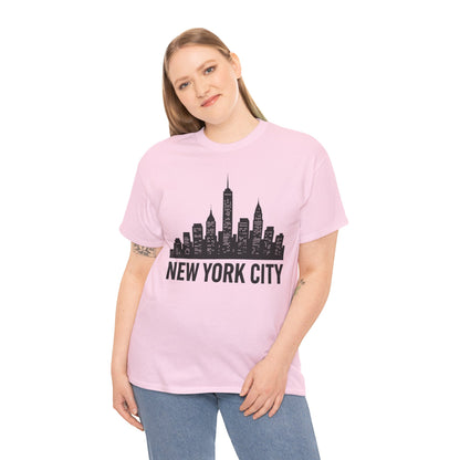 New York City Skyline T-Shirt — NYC Skyline Silhouette Tee