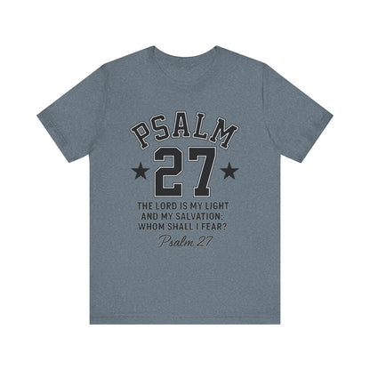 Psalm 27 Sporty Tee