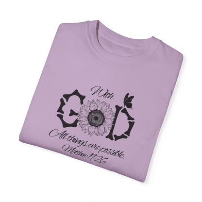 Daisy Scripture T-shirt