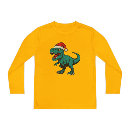 Long Sleeve Dinosaur Holiday Tee
