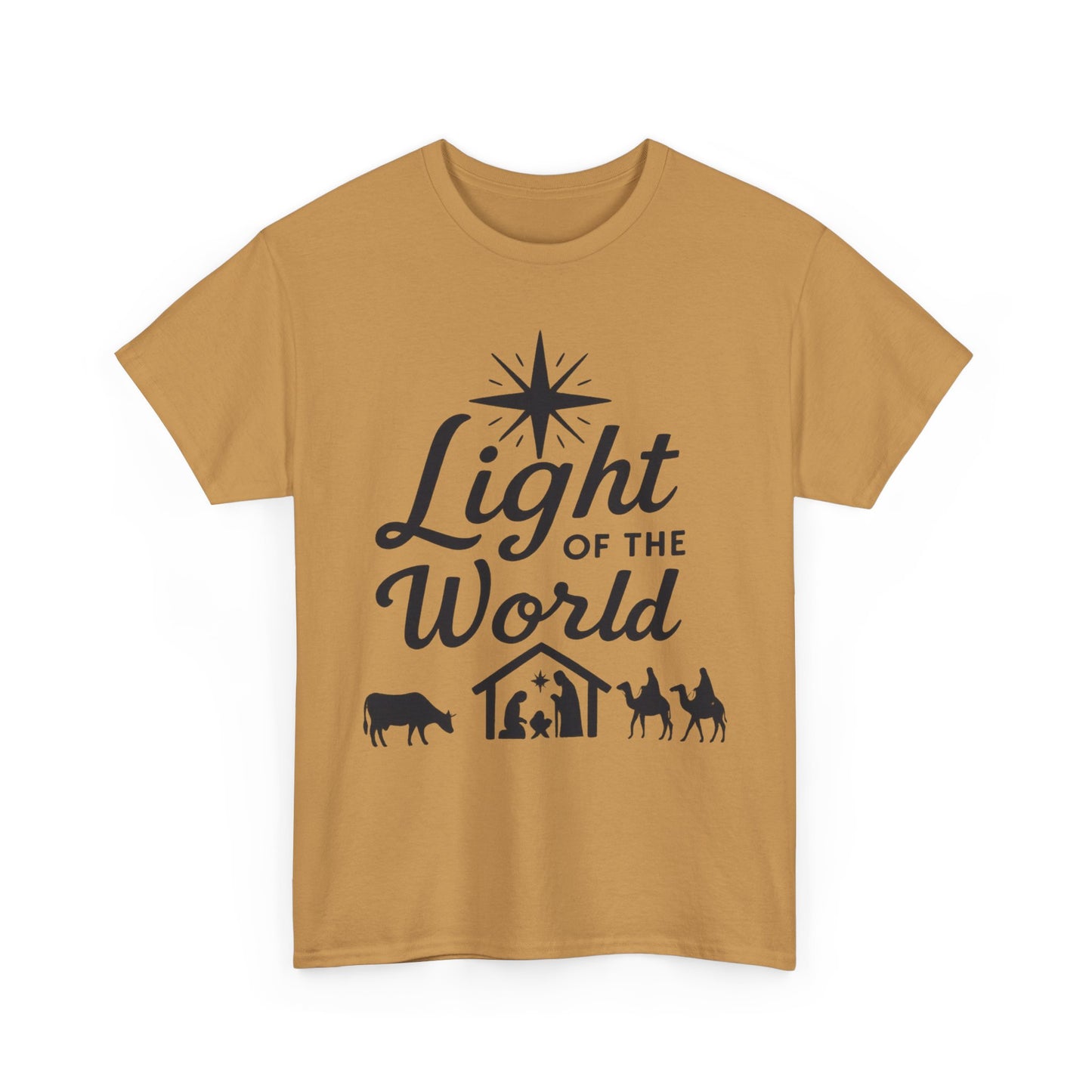Nativity Unisex Tee - Light of the World - Dark Version