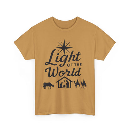 Nativity Unisex Tee - Light of the World - Dark Version