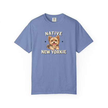 Native New Yorkie T-Shirt — Yorkie Mom/Dad NYC Dog Lover Tee