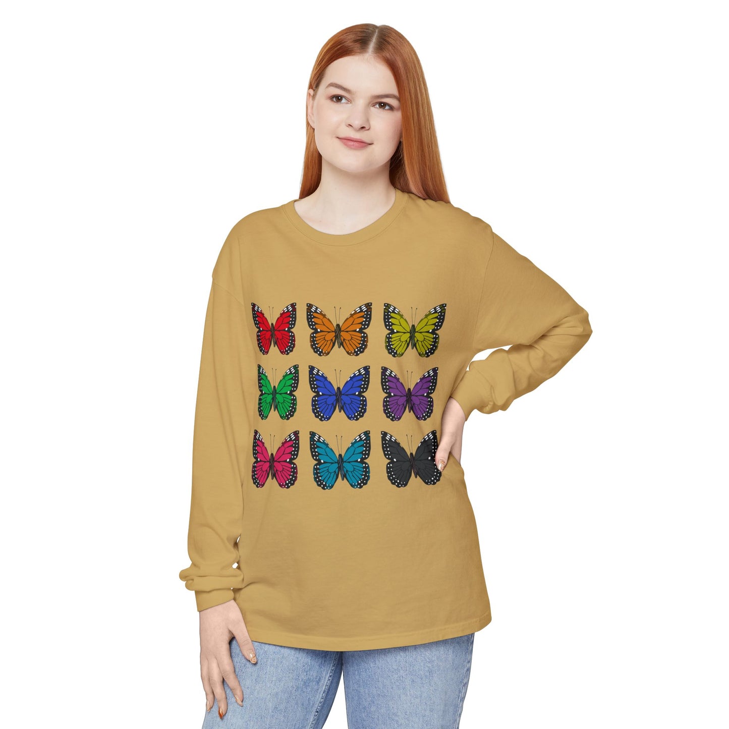 Butterfly Long Sleeve T-Shirt - Winter Collection