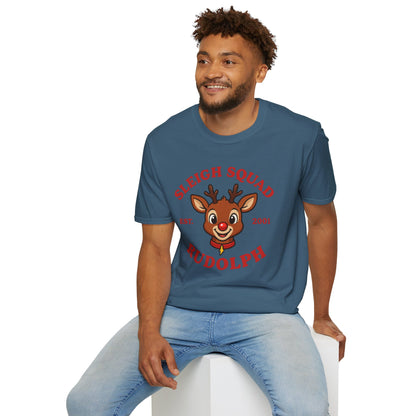 Sleigh Squad Unisex T-Shirt - Christmas Rudolph Tee
