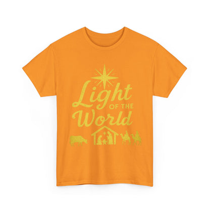Christmas Nativity Unisex Tee - LIGHT OF THE WORLD