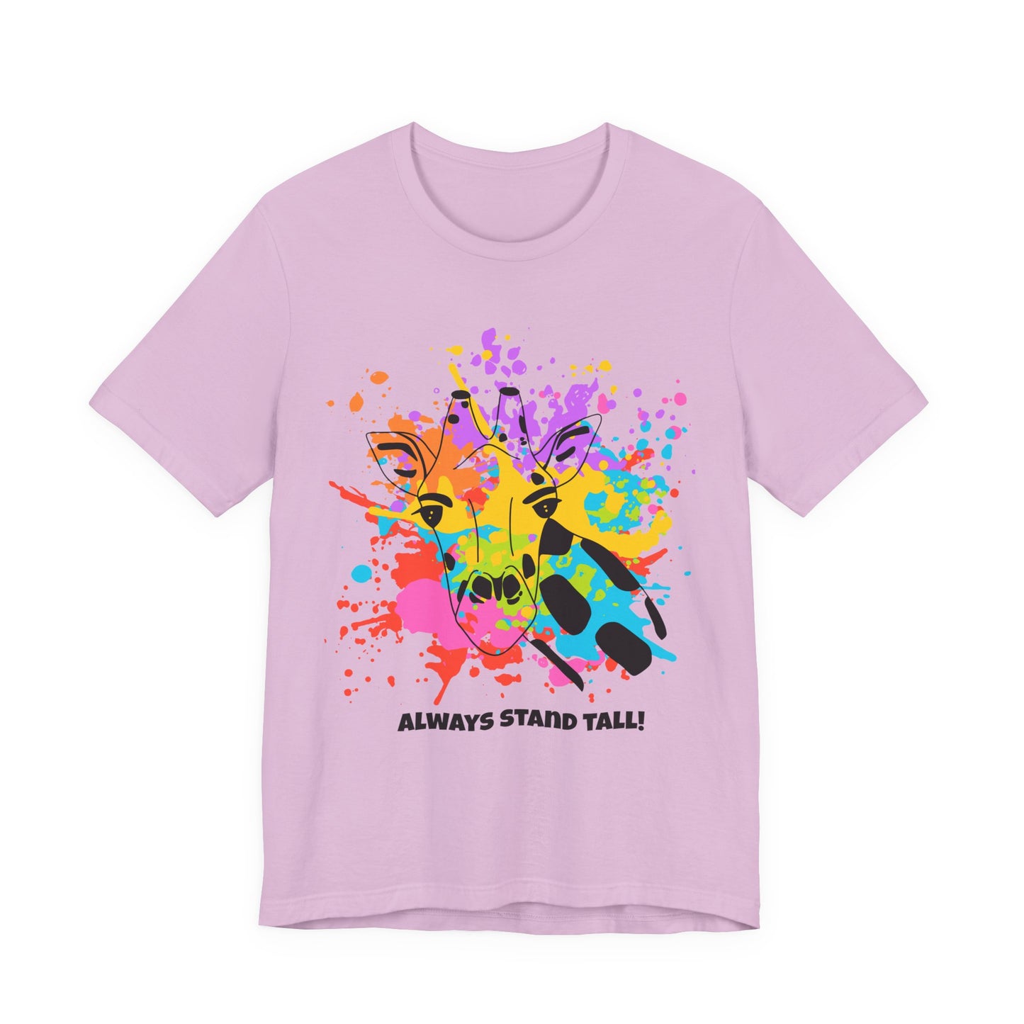Watersplash Giraffe Tee - Stand Tall