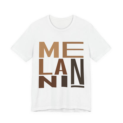 Melanin Text Art Tee