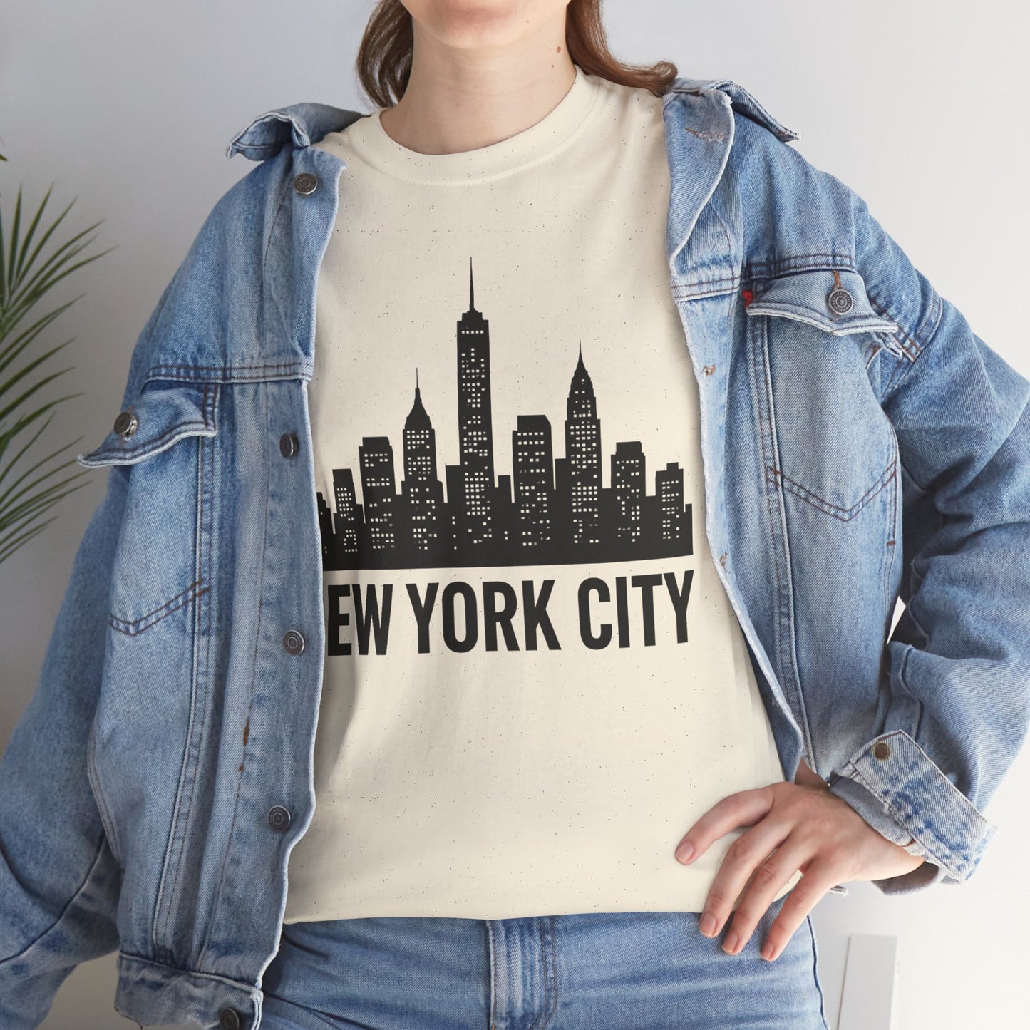 New York City Skyline T-Shirt — NYC Skyline Silhouette Tee