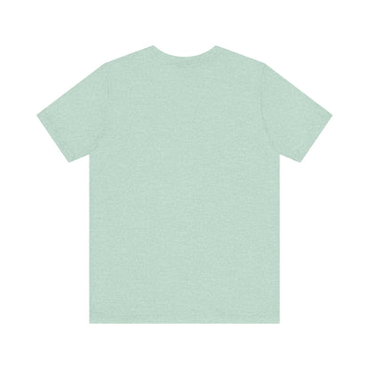 Boho Retro Flower T-shirt with Psalm 28:7