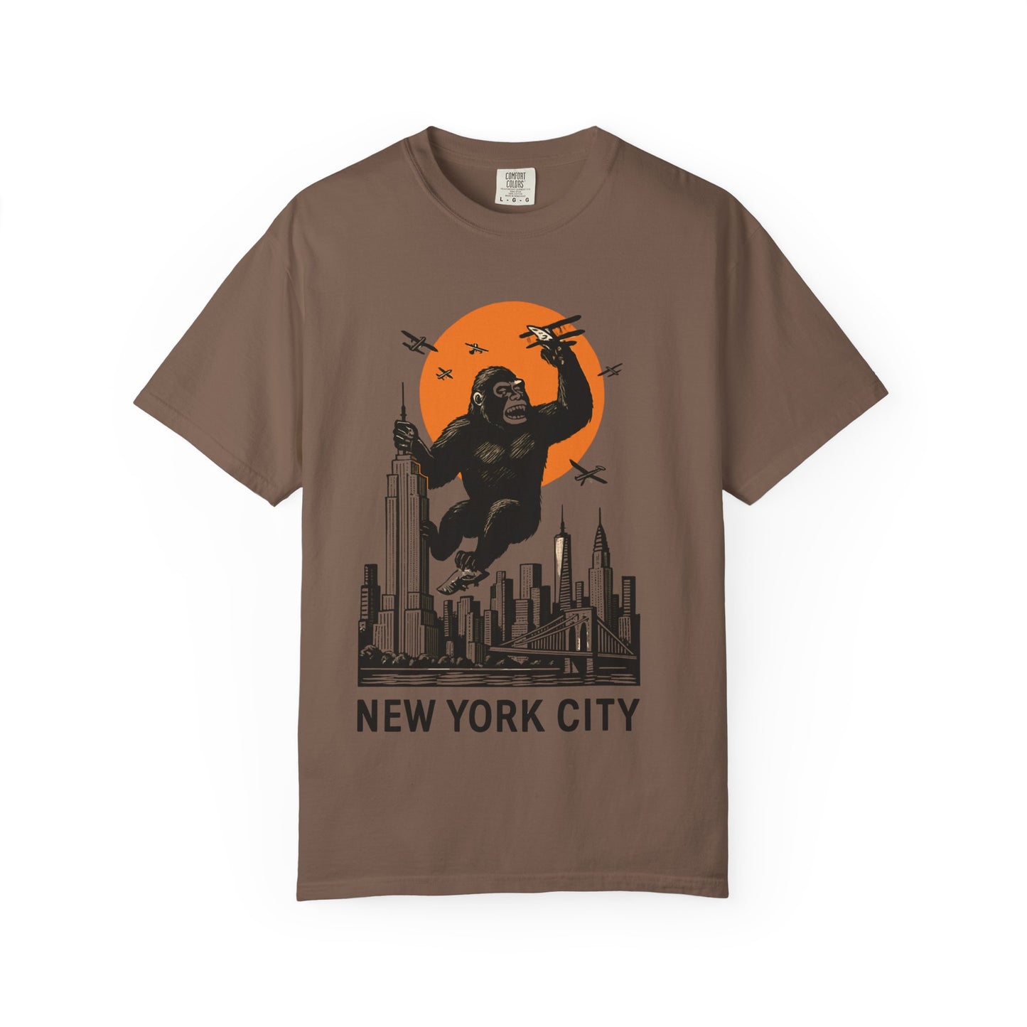 New York King Kong Skyline T-Shirt