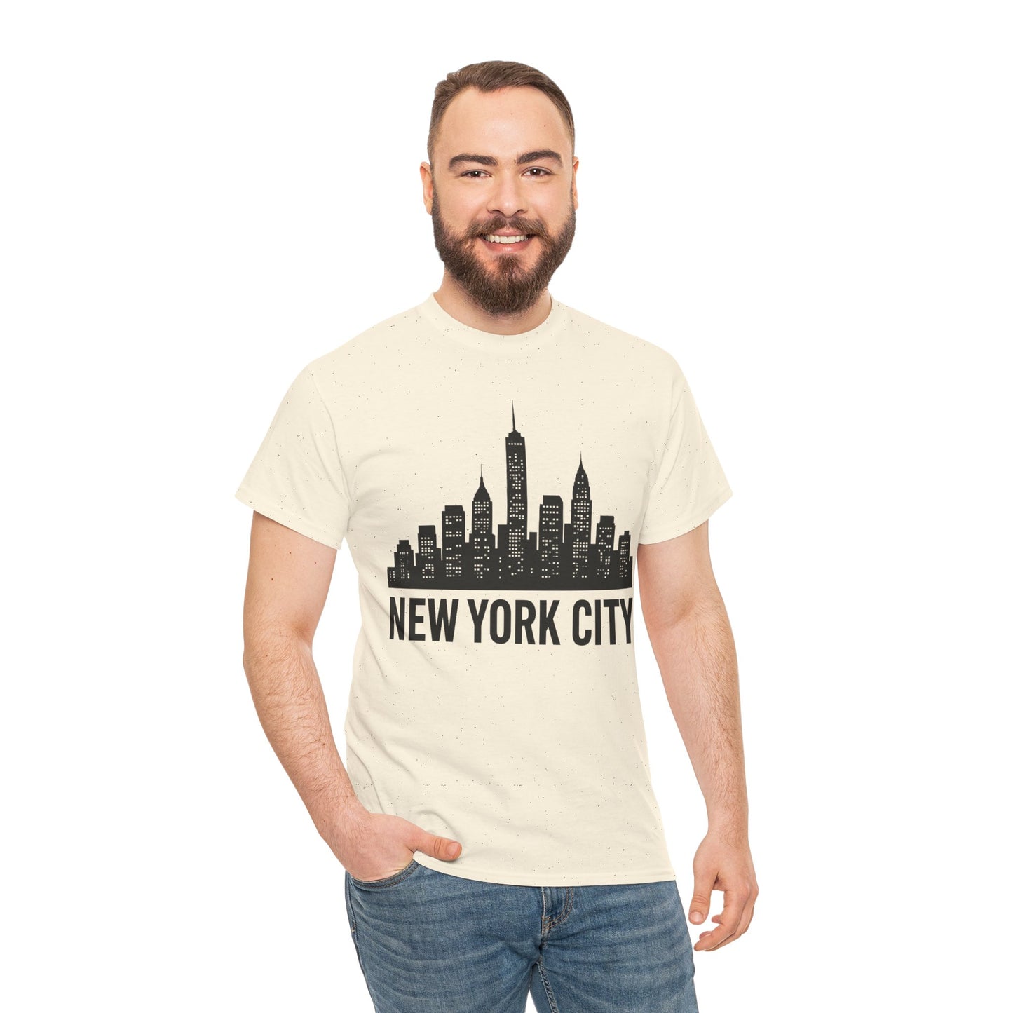 New York City Skyline T-Shirt — NYC Skyline Silhouette Tee