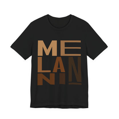 Melanin Text Art Tee