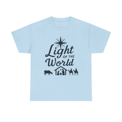 Nativity Unisex Tee - Light of the World - Dark Version