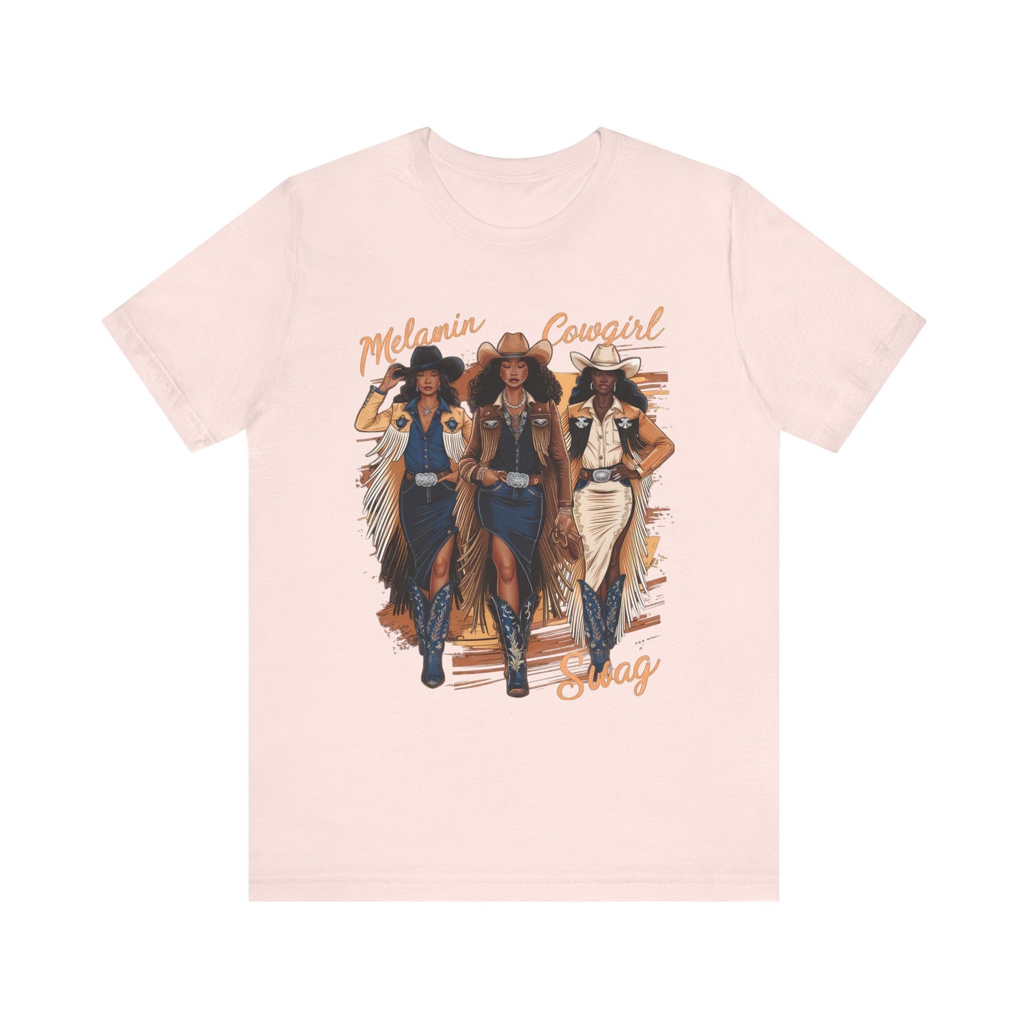 3 Melanated Cowgirls Tee