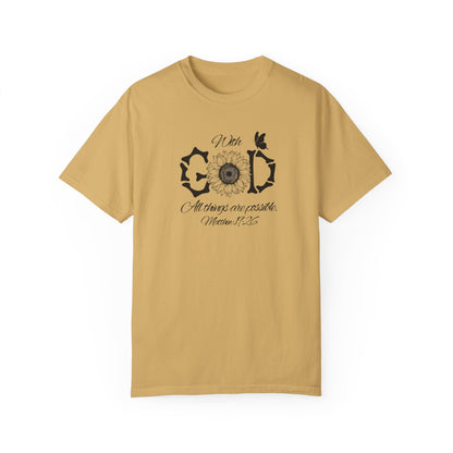 Daisy Scripture T-shirt
