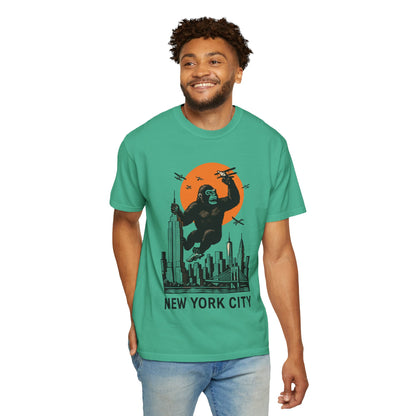 New York King Kong Skyline T-Shirt