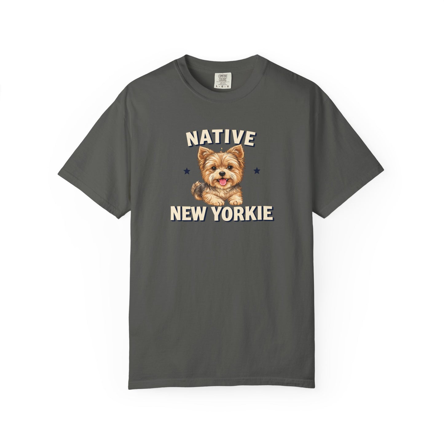 Native New Yorkie T-Shirt — Yorkie Mom/Dad NYC Dog Lover Tee