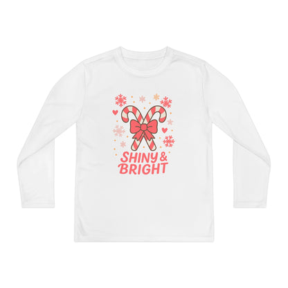 Long Sleeve Tee - Shiny & Bright Snowflake Design