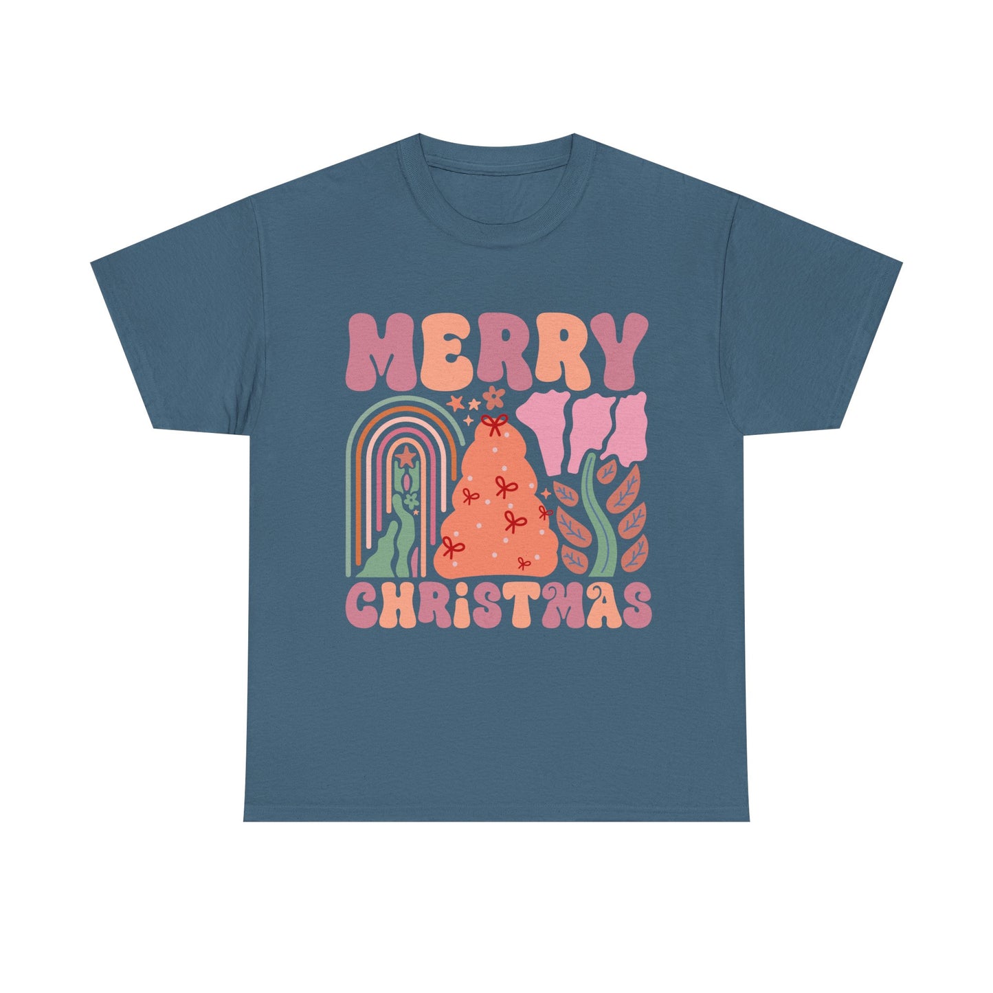 Boho Style Merry Christmas Tee - Unisex Tee