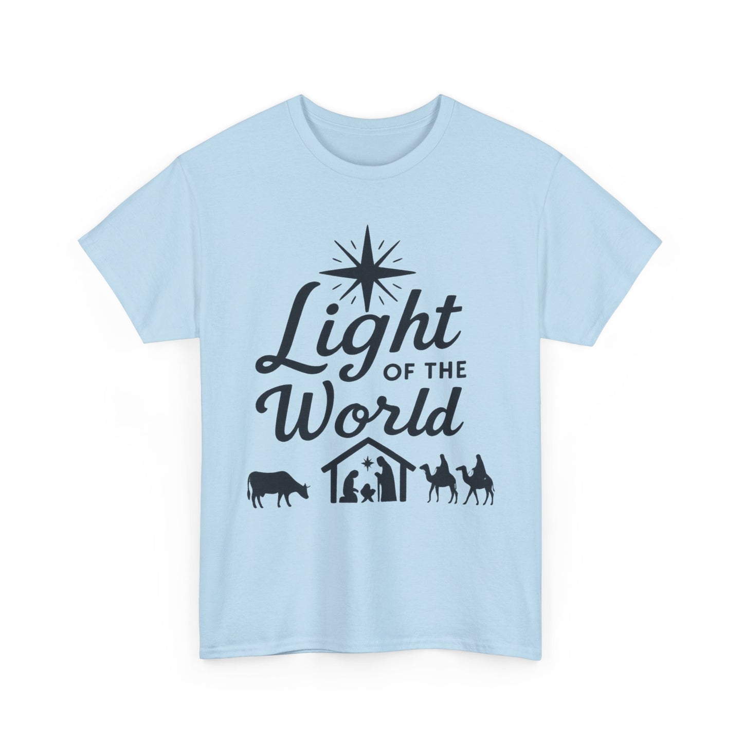 Nativity Unisex Tee - Light of the World - Dark Version