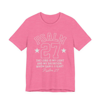 PSALM 27 Black Sporty Tee