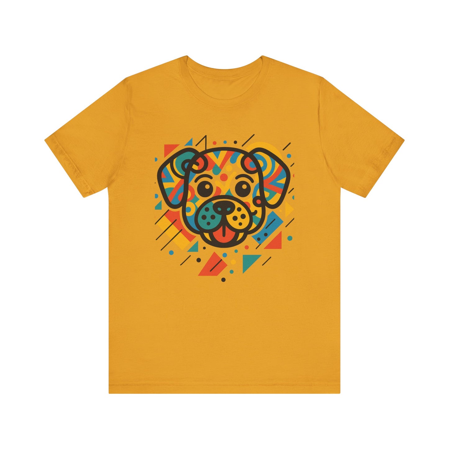 Abstract Dog Tee