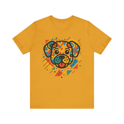 Abstract Dog Tee