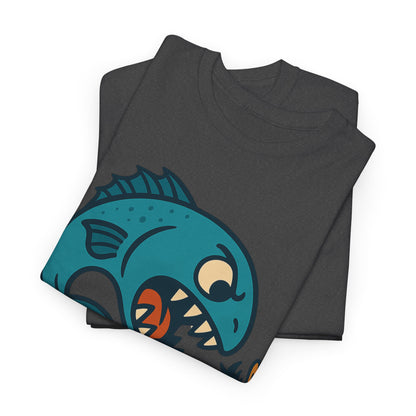 Fishing Cartoon Tee Shirt - Catch of the Day Unisex