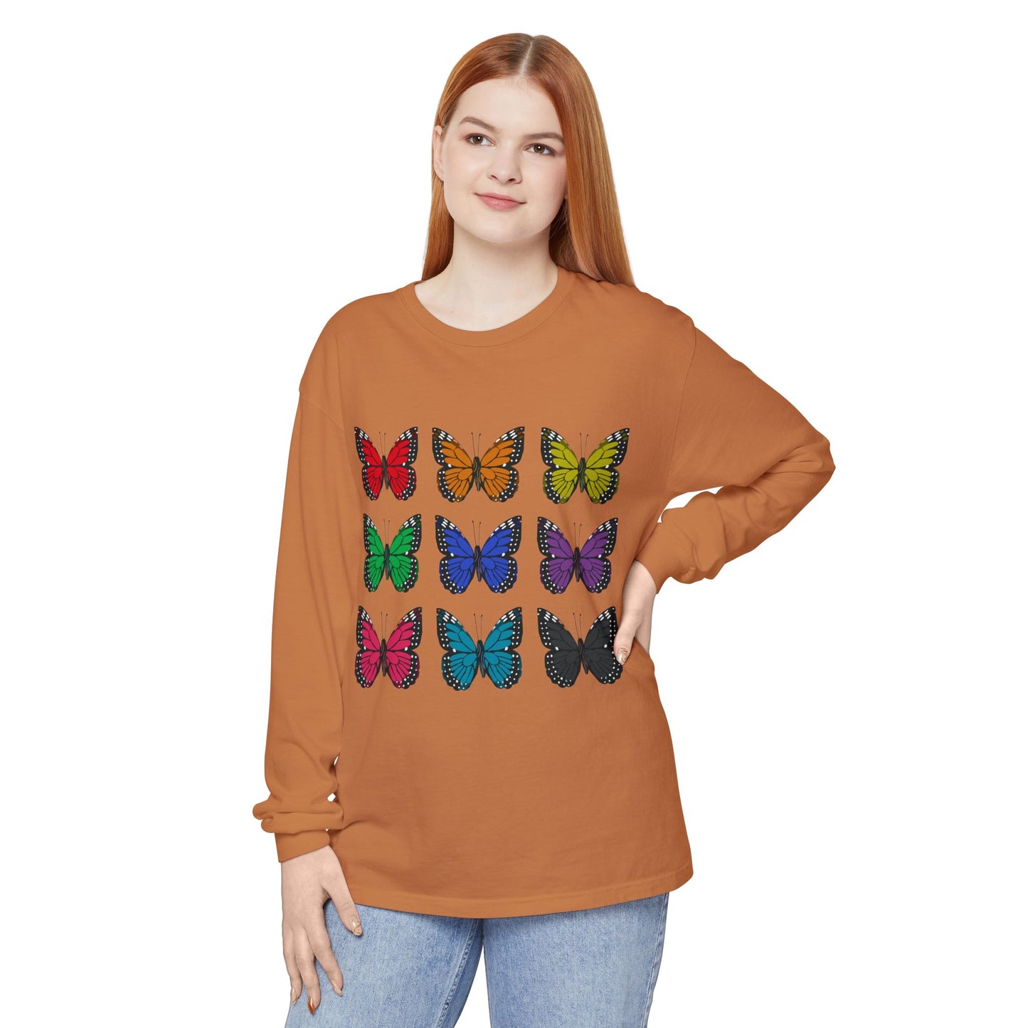 Butterfly Long Sleeve T-Shirt - Winter Collection
