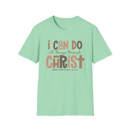 Faithful Unisex Tee with Inspirational Text - Earthtone Colors
