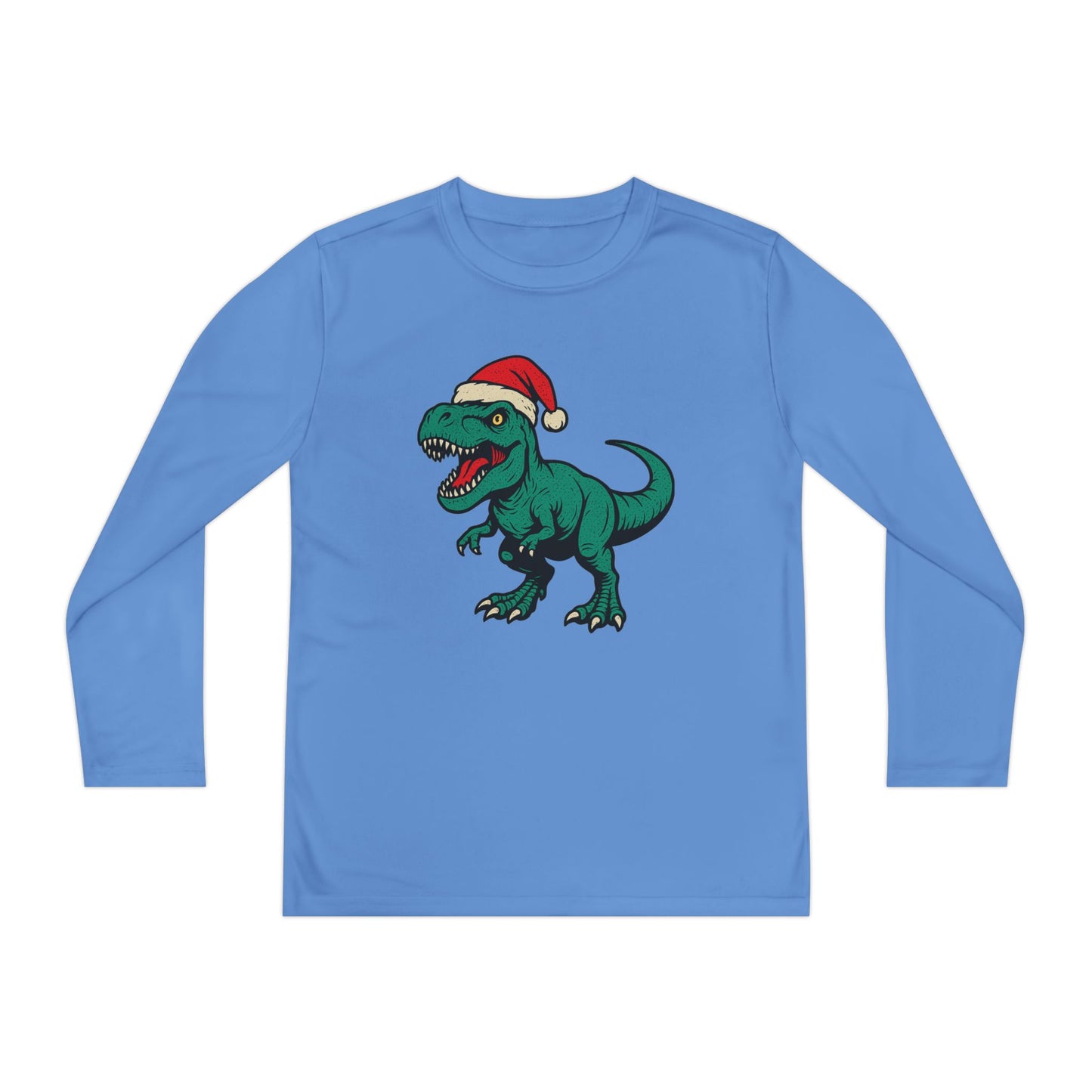Long Sleeve Dinosaur Holiday Tee