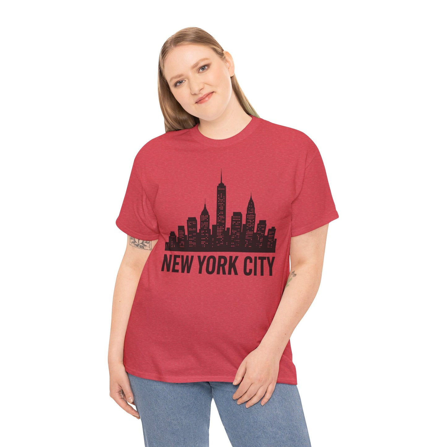 New York City Skyline T-Shirt — NYC Skyline Silhouette Tee