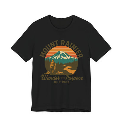 Adventure Tee - Wander with Purpose Retro Hiker