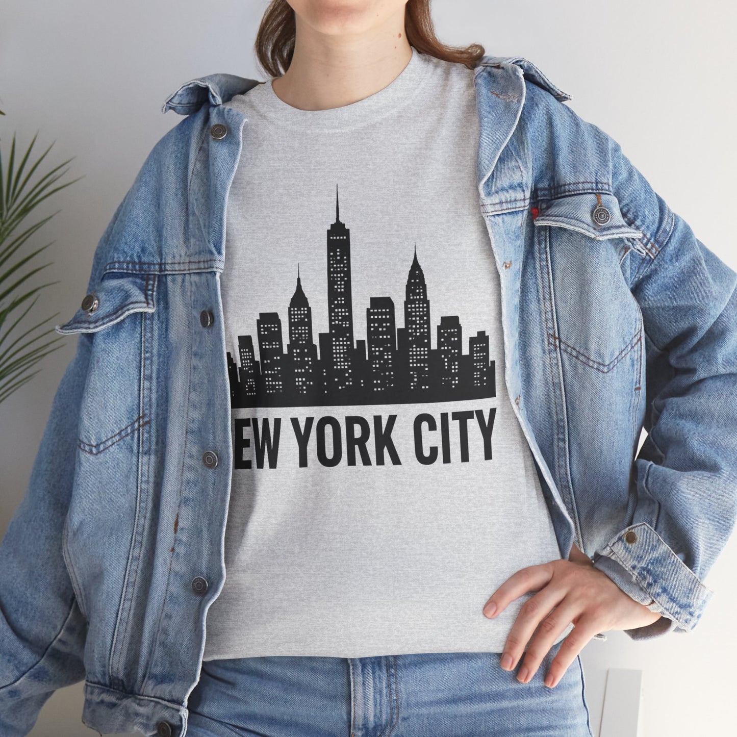 New York City Skyline T-Shirt — NYC Skyline Silhouette Tee