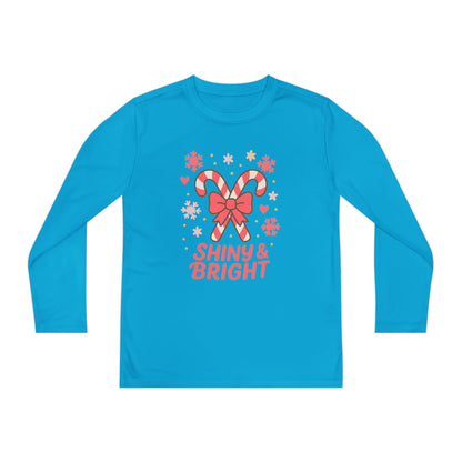 Long Sleeve Tee - Shiny & Bright Snowflake Design