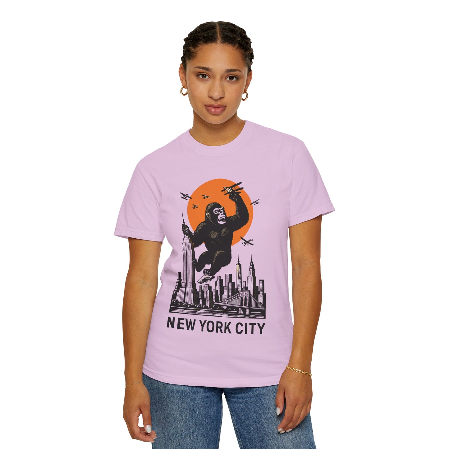 New York King Kong Skyline T-Shirt