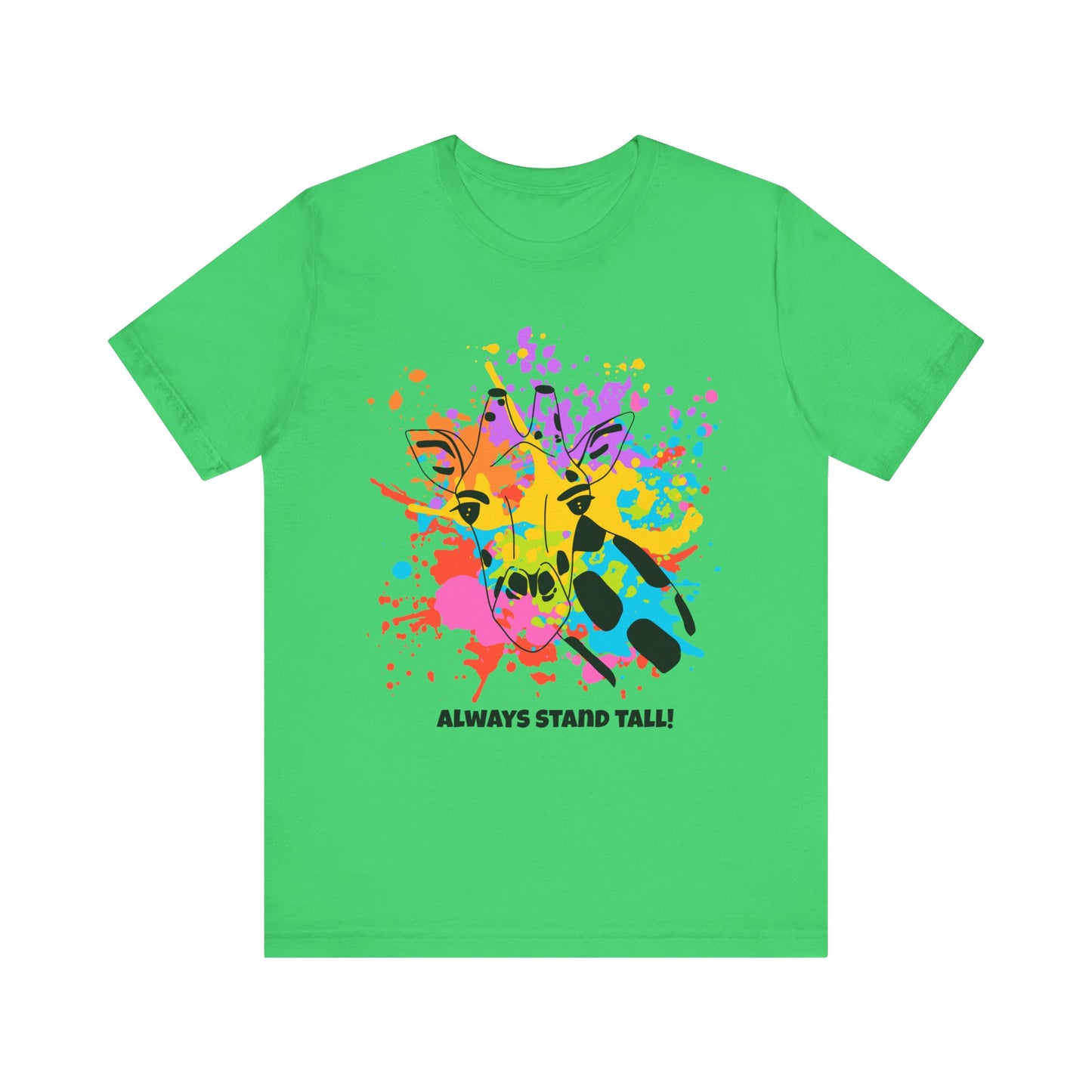 Watersplash Giraffe Tee - Stand Tall