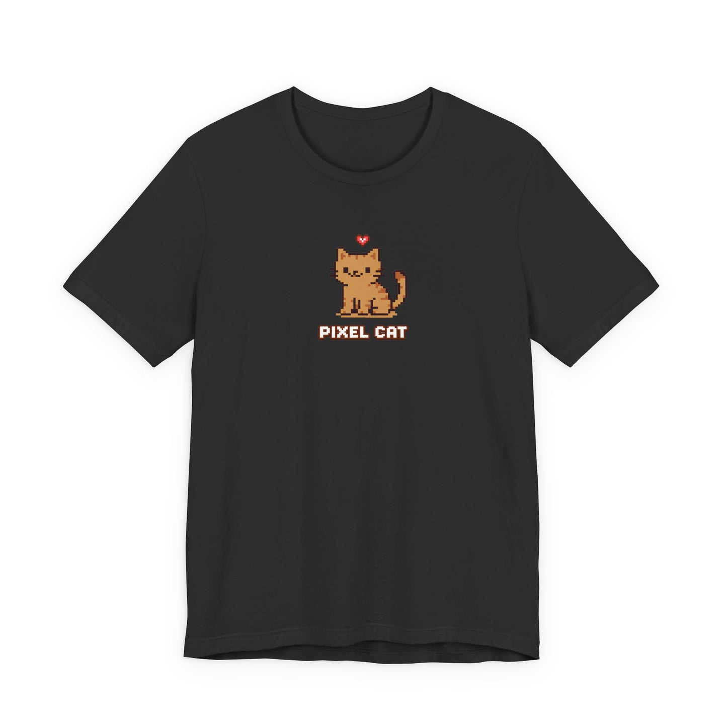 Pixel Cat T‑Shirt — Retro 8‑Bit Kitty Graphic Tee