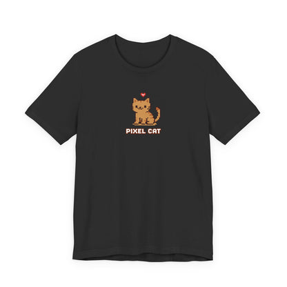 Pixel Cat T‑Shirt — Retro 8‑Bit Kitty Graphic Tee