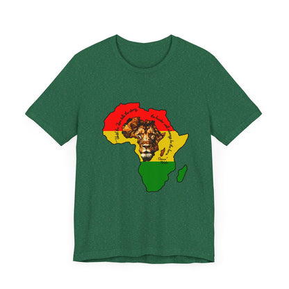African Pride Lion T-Shirt