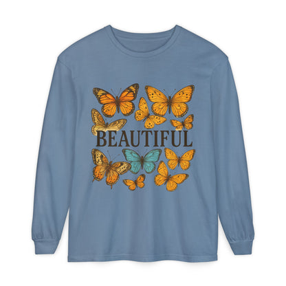 Beautiful Butterfly Long Sleeve T-Shirt, Eco-Friendly Cotton Tee, Casual Wear, Spring Fashion, Gift for Nature Lovers, Comfortable [...]