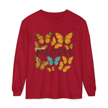Beautiful Butterfly Long Sleeve T-Shirt, Eco-Friendly Cotton Tee, Casual Wear, Spring Fashion, Gift for Nature Lovers, Comfortable [...]