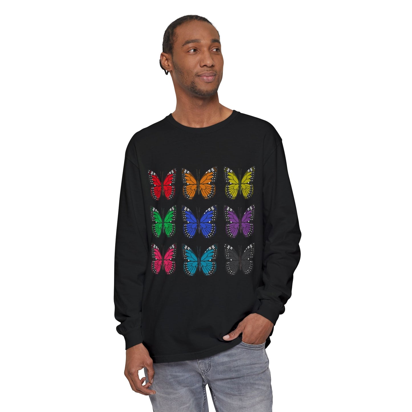 Butterfly Long Sleeve T-Shirt - Winter Collection