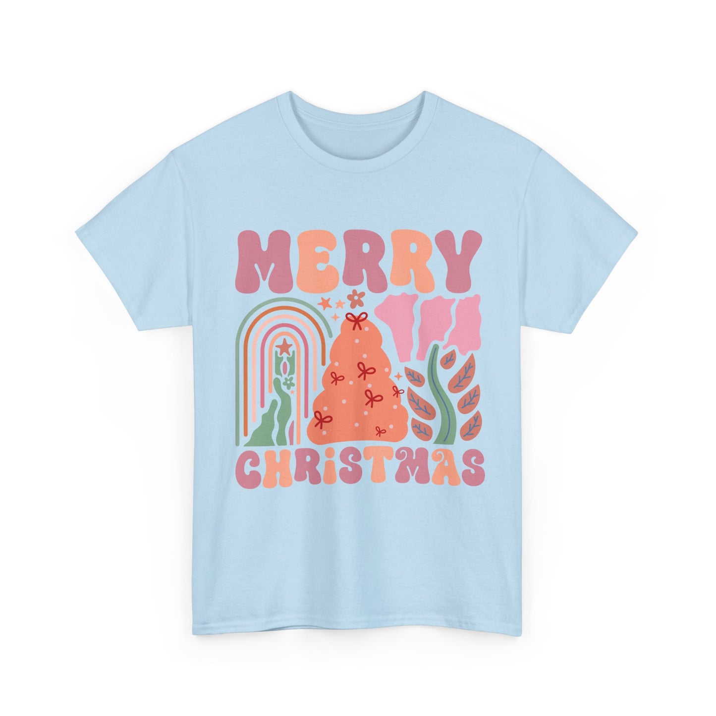 Boho Style Merry Christmas Tee - Unisex Tee