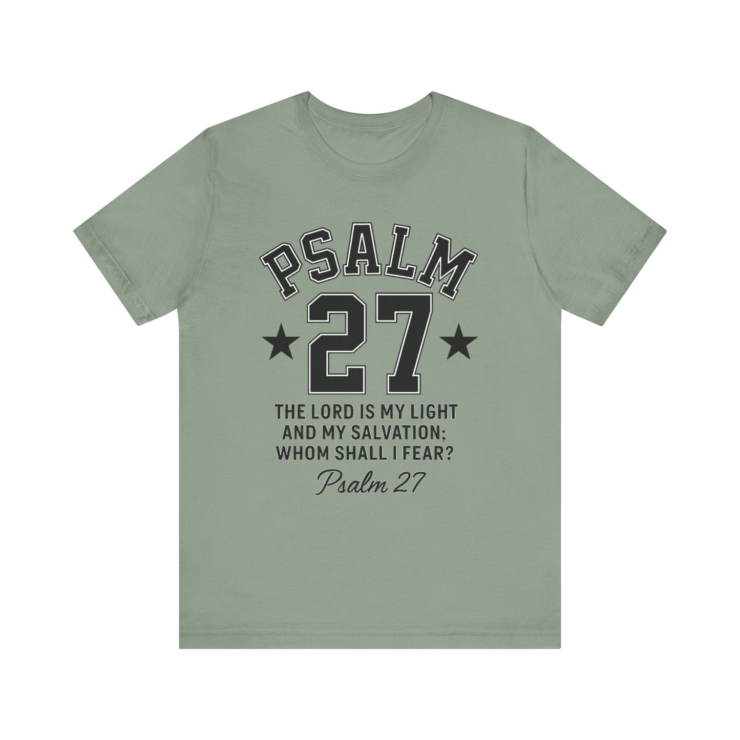 Psalm 27 Sporty Tee