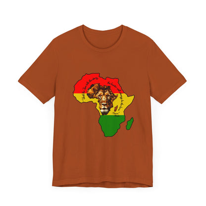 African Pride Lion T-Shirt